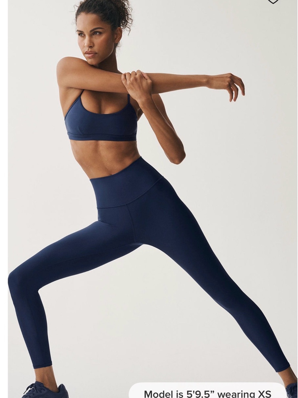 Alo Airlift legging 7/8 - Navy - XXS